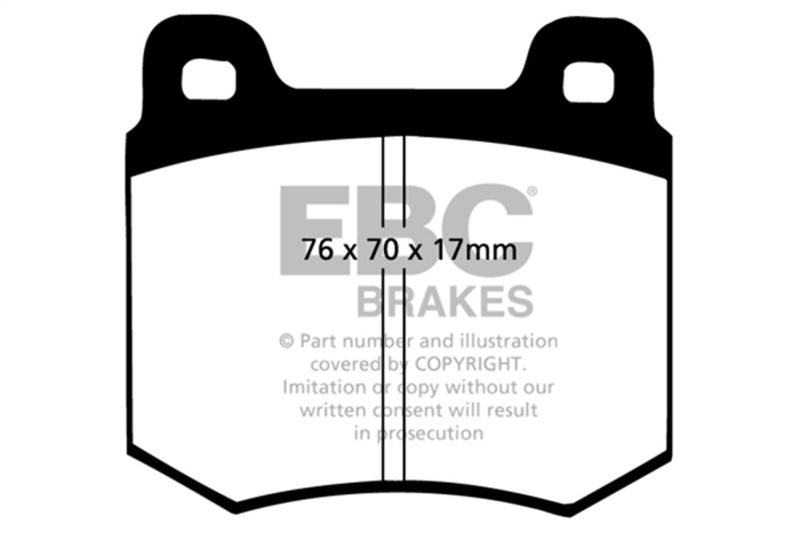 EBC 2019+ Ram Trucks 1500 (DT) Ultimax Front Brake Pads - UD2179
