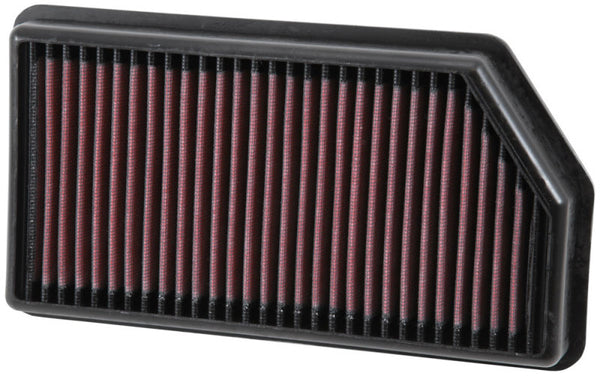 K&N Replacement Panel Air Filter for Hyundai/Kia 12-14 I30/12-15 Cee D/14-15 Forte5 - 33-3008 for 2014-2018 Kia Forte - front