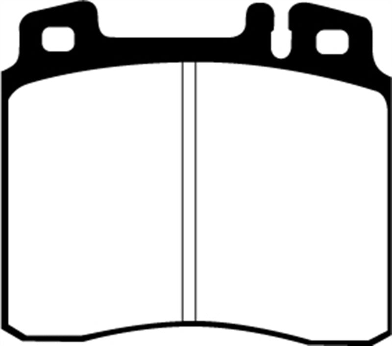 EBC 98-99 Mercedes-Benz CL500 5.0 Greenstuff Front Brake Pads - DP2963