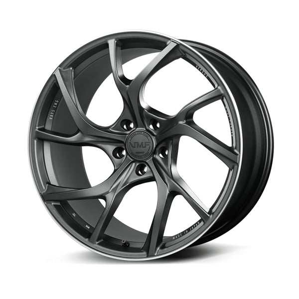 Versus VMF C-01 19x8.5 +45 5x108 Matte Gunblack / Rim Edge DC - WTVC245RMK by Versus