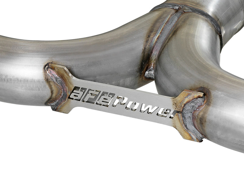 aFe Takeda 3-2.5in 304 SS Cat-Back Exh Sys w/Polished Tips 2018 Hyundai Elantra GT Sport I4-1.6L (t) - 49-37003-1P