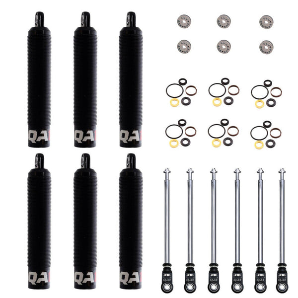QA1 22.25 Eye-B/Eye-B V-None Dry Shock Large Aluminum Coilover 14.38 - 6 Pack - 6Q8R-DRY-6PK by QA1 - front view