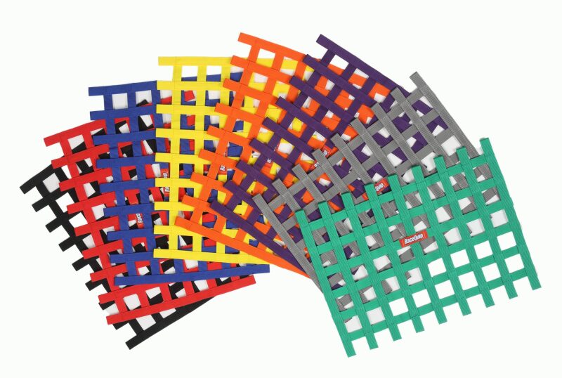 RaceQuip Black Ribbon Window Net - 721005RQP