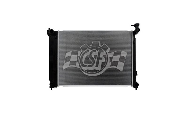 CSF 15-19 Hyundai Sonata 2.4L OEM Plastic Radiator - 3755 for 2015-2019 Hyundai Sonata