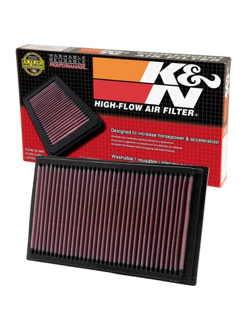 K&N Replacement Air Filter FORD FUSION & MERCURY MILAN 2.3L-L4; 2006 - 33-2357