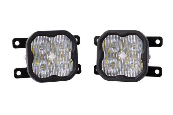 Diode Dynamics SS3 Pro Type AS Kit ABL - White SAE Fog - DD6991 for 2010-2018 Ford Transit Connect - front view