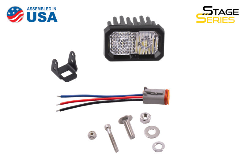 Diode Dynamics Stage Series 2 In LED Pod Sport - White Combo Standard ABL Each - DD6388S by Diode Dynamics - detail view