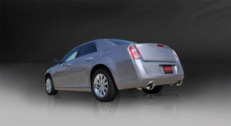 Corsa 2011-2014 Chrysler 300 R/T 5.7L V8 Polished Xtreme Cat-Back Exhaust - 14537