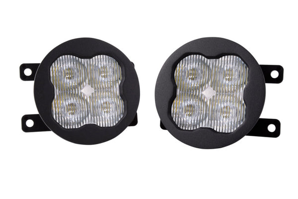 Diode Dynamics SS3 Pro Type A Kit ABL - White SAE Fog - DD6983 for 2009-2021 Nissan Frontier - front view