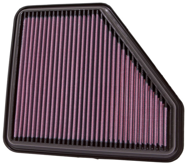 K&N 07-08 Toyota Auris 2.0L Drop In Air Filter - 33-2953 by K&N Engineering - front view