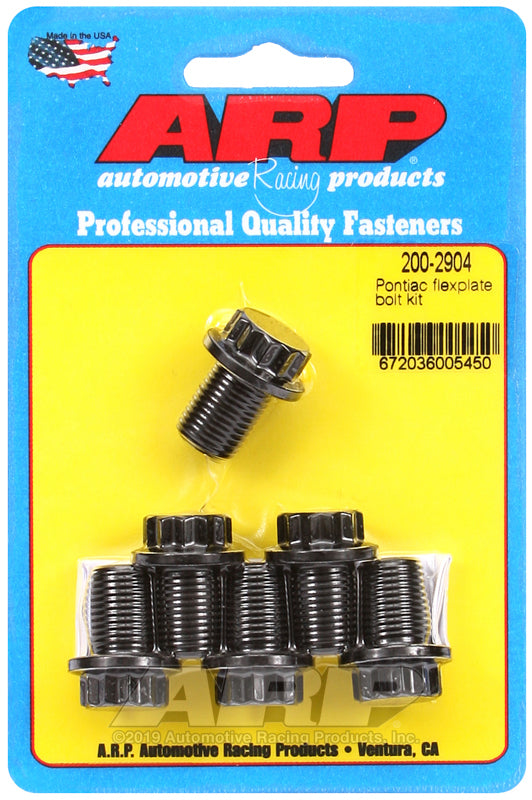 ARP Pontiac 350/455 1/2in x 20 - .675in Length Pro Series Flywheel Bolt Kit - 200-2904