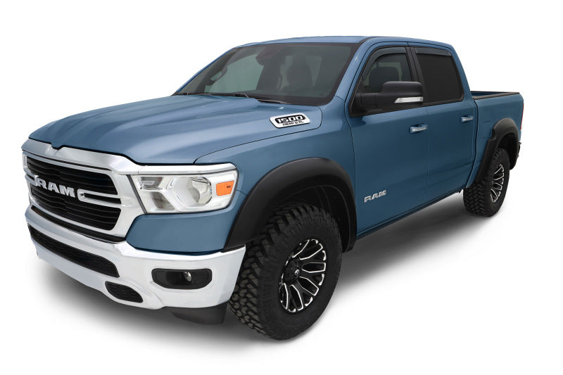 AVS 09-18 Dodge RAM 1500 Crew Cab Ventvisor In-Channel Front &amp; Rear Window Deflectors 4pc - Smoke - 194109