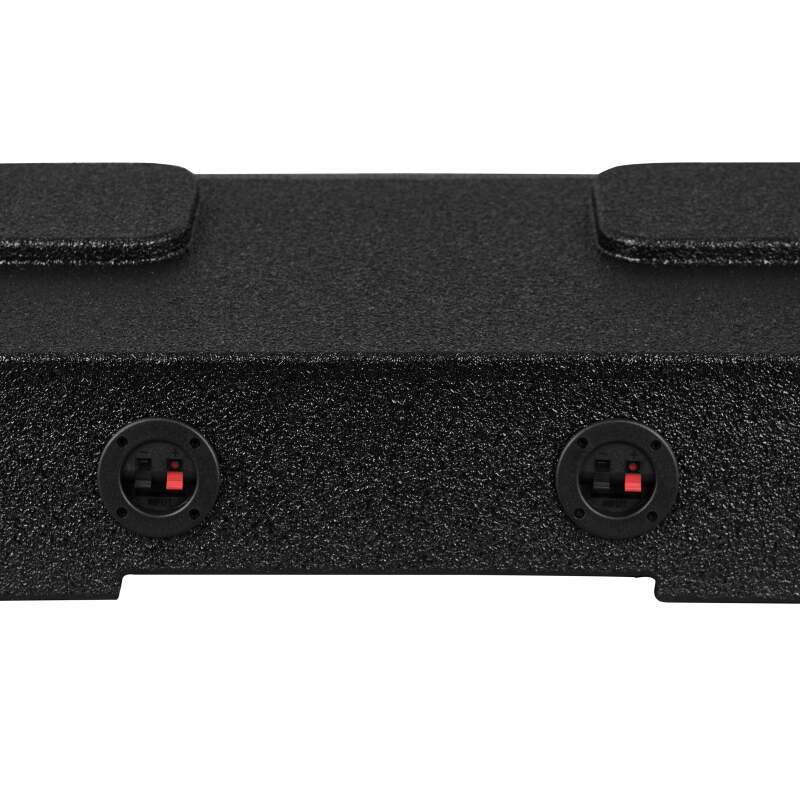 DS18 4 x 8in Forward Firing Underseat Ported Box Subwoofer Enclosure Black Spray Liner Paint Finish - EBM-FFPUFCG-4X8 - additional view 1