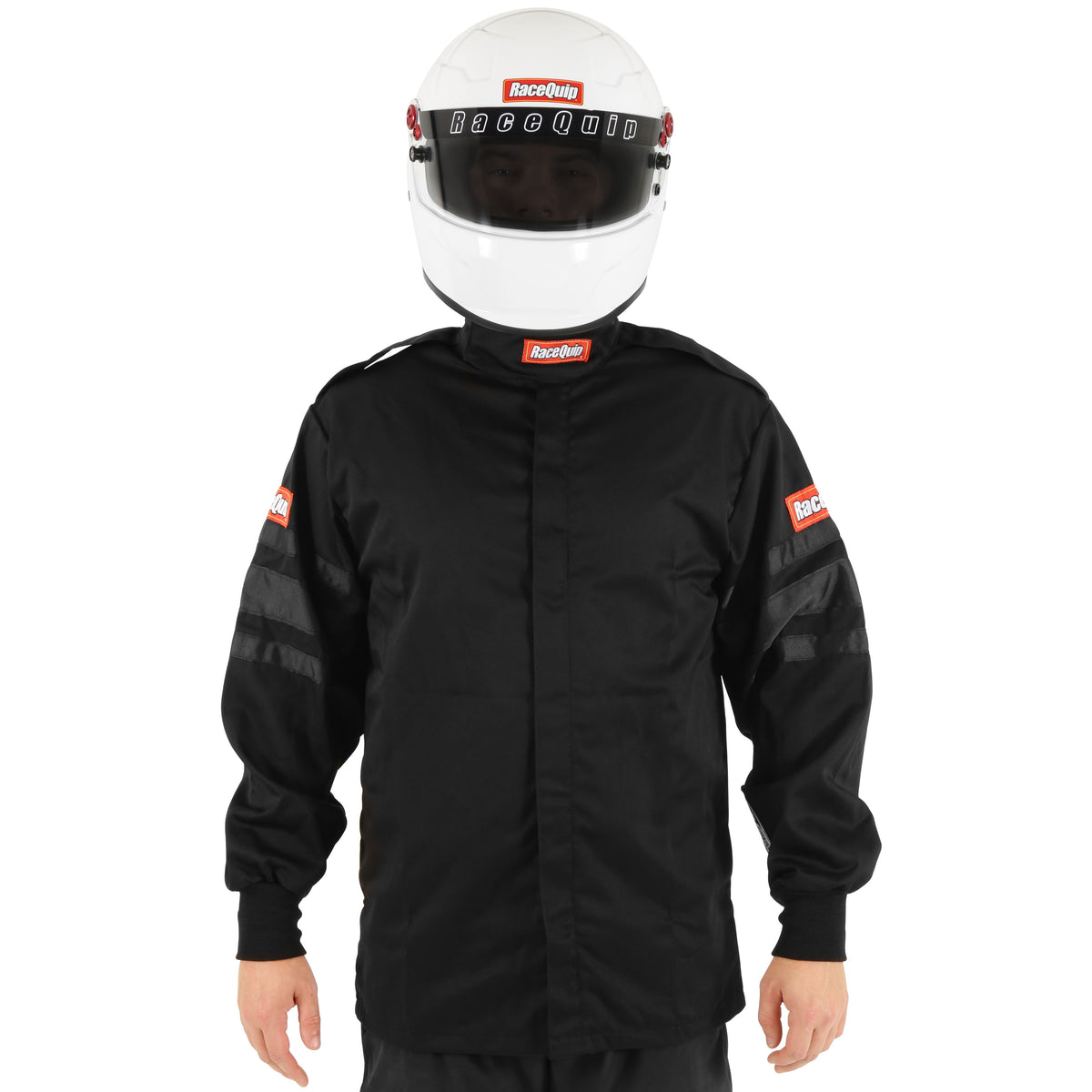 RaceQuip Black SFI-1 1-L Jacket - 5XL