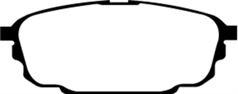 EBC 01-04 Mazda Protege 2.0 (Rear Rotors) Redstuff Rear Brake Pads - DP31700C