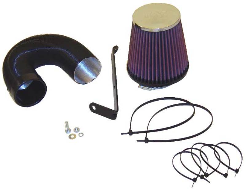 K&N 95+ Audi A4 1.8i T Performance Intake Kit - 57-0282 for 1997-1998 Audi A4 - front view