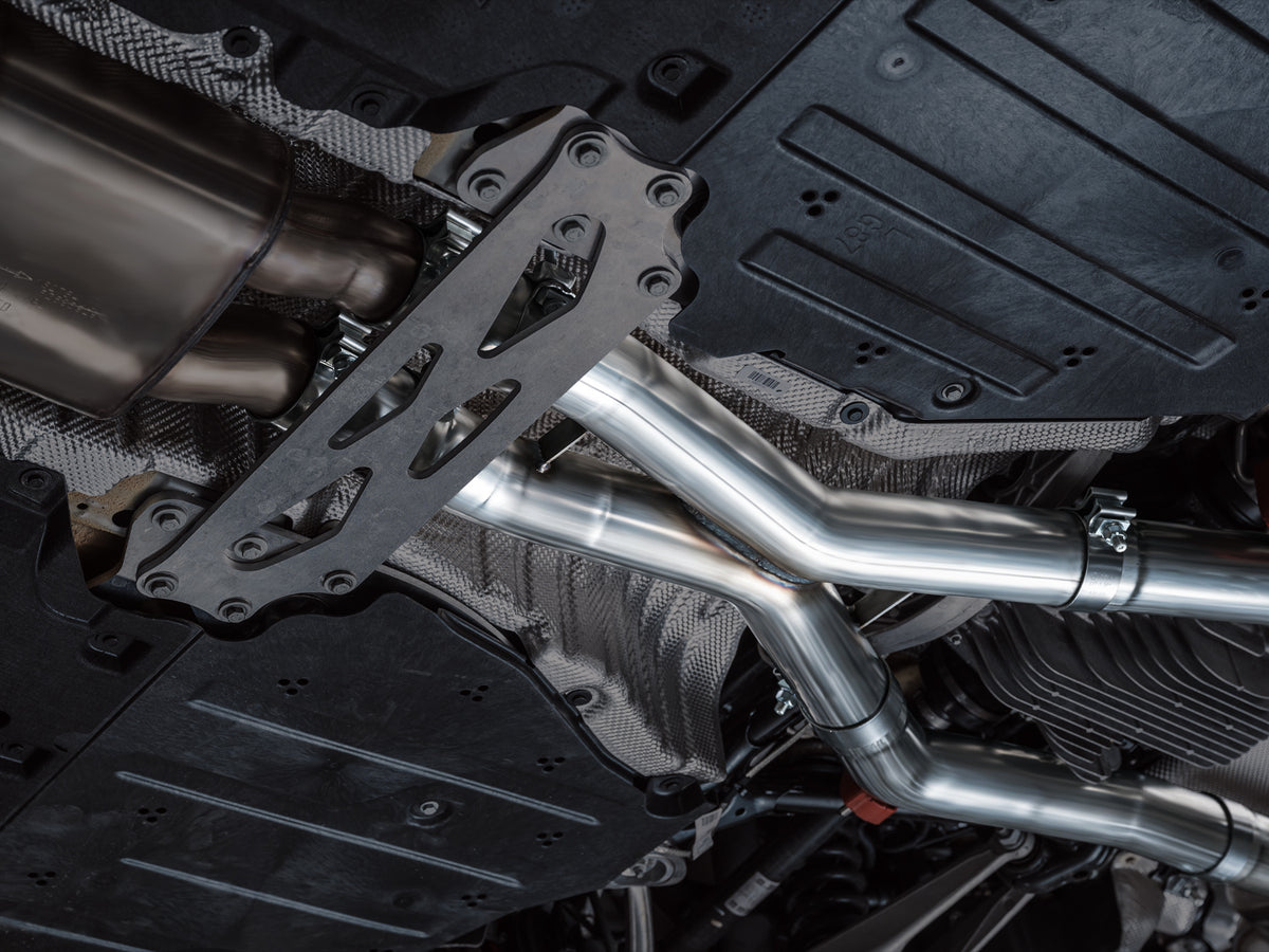 AWE Tuning 23-24 BMW G87 M2 SwitchPath Edition Exhaust - Chrome Silver Tips - 3025-42487