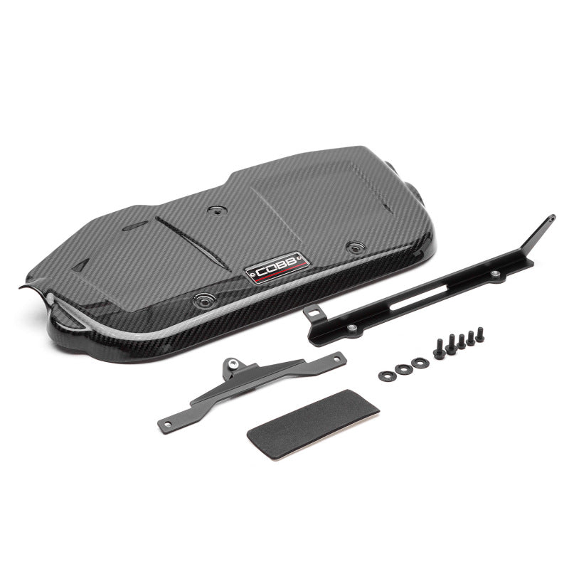 Cobb 15-21 Subaru WRX Redline Carbon Fiber Engine Cover - Gloss Finish - 442605