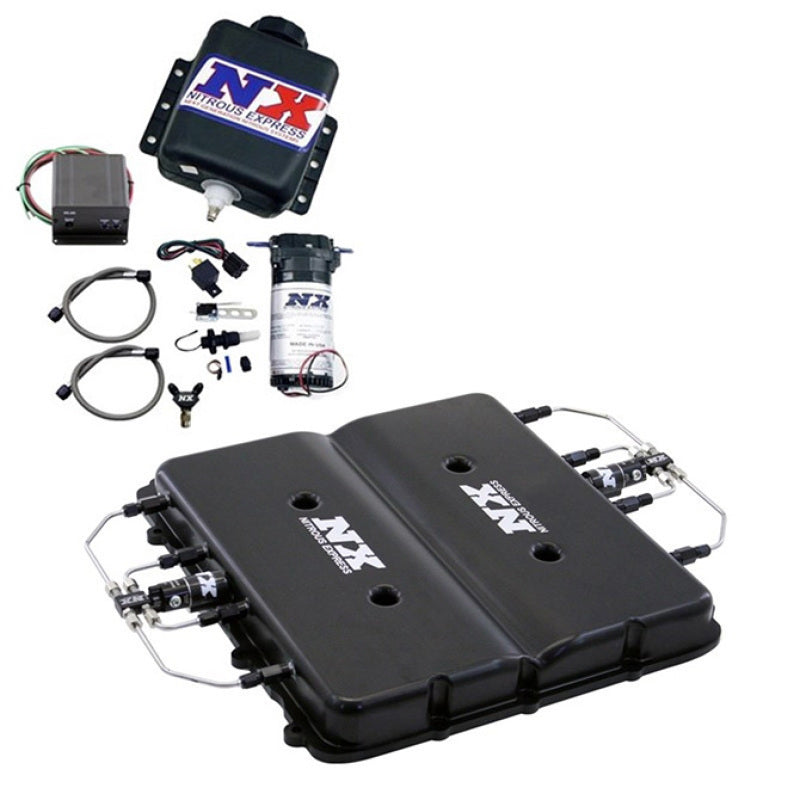 Snow Performance Water/Methanol Injection System w/Billet LT4 Supercharger Lid - SNO-15127H-LT4 by Snow Performance - front v