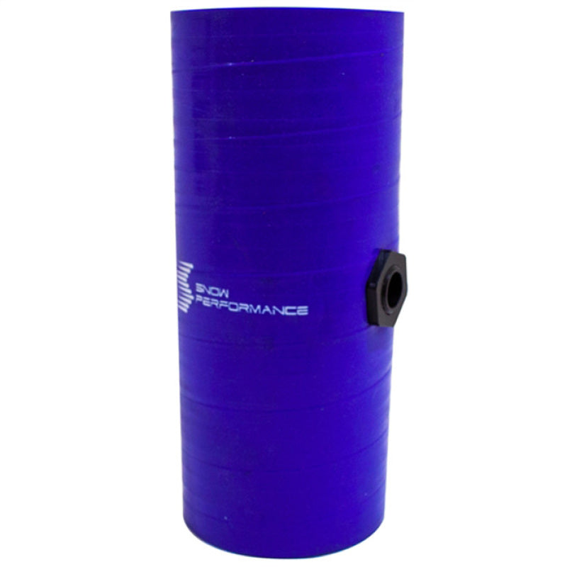Snow Performance 6in Water Methanol Boot w/Nozzle Holders Installed - SNO-40110-BOOT6 by Snow Performance - front view