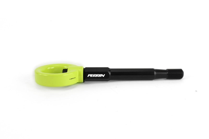 Perrin 22+ Subaru WRX / 18-21 Crosstrek Tow Hook Kit (Rear) - Neon Yellow - PSP-BDY-257NY
