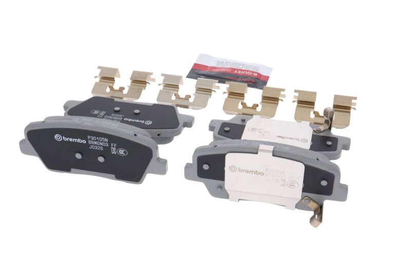 Brembo 17-18 Kia Sorento/ Hyundai Santa Fe Sport Rear NAO Brake Pad - P30105N