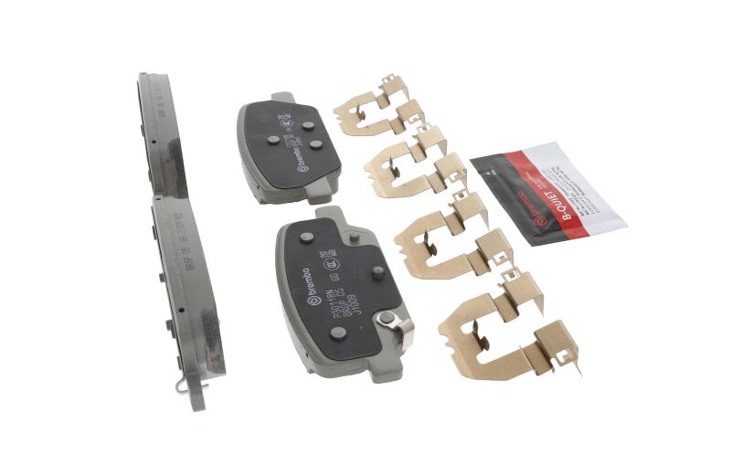 Brembo OE 20-24 Hyundai Palisade/19-20 Santa Fe/20-24 Kia Telluride PRIME Ceramic Brake Pad - Rear - P30118N