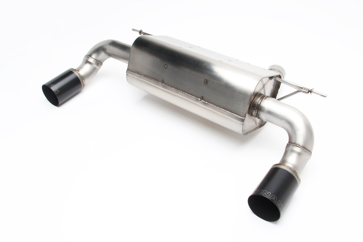 Dinan - Free Flow Axle-Back Exhaust - 2012-2016 BMW 335i/435i - D660-0045-BLK