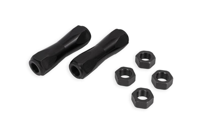 BMR 67-69 1st Gen F-Body / 70-74 3rd Gen X-Body Tie Rod Sleeves 5/8in Thread - Black Anodized - TRS003