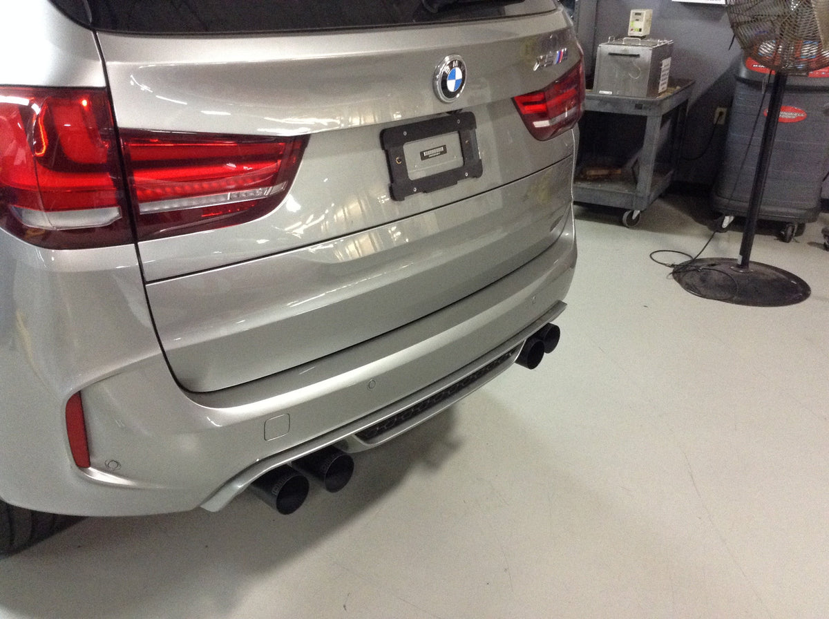 Dinan - Free Flow Axle-Back Exhaust - 2015-2019 BMW X5M/X6M - D660-0054A-BLK