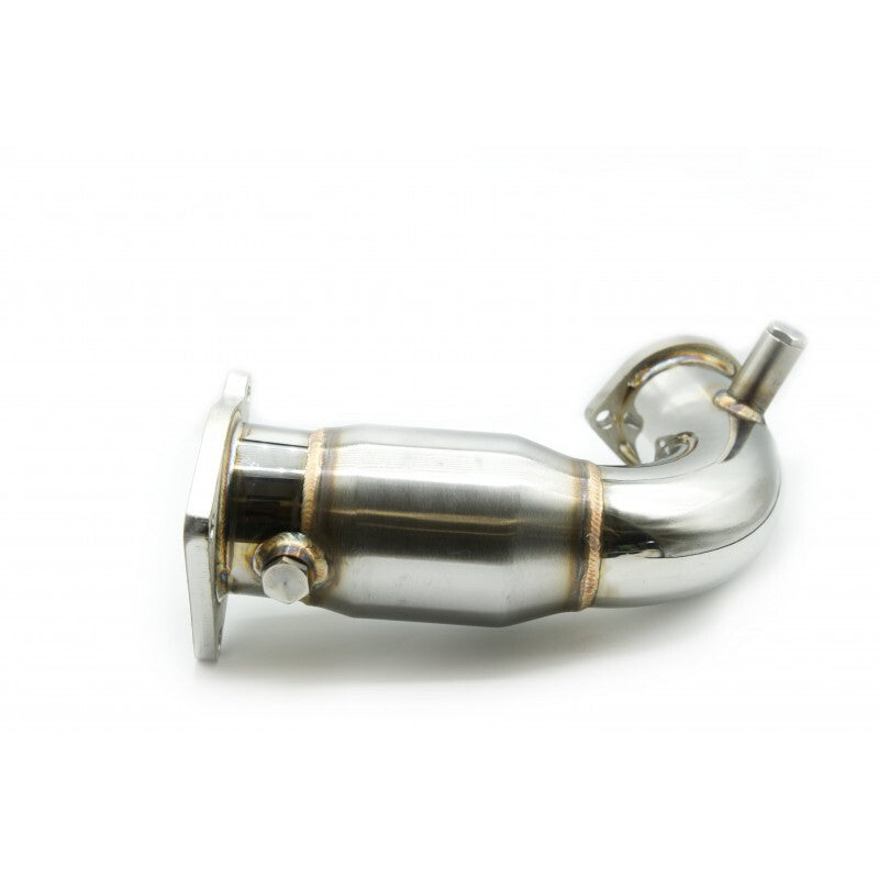 Turbo XS 22-24 Subaru WRX 304SS Front Pipe w/High Flow Catalytic Converter (Front Section) - W22-FP-1C