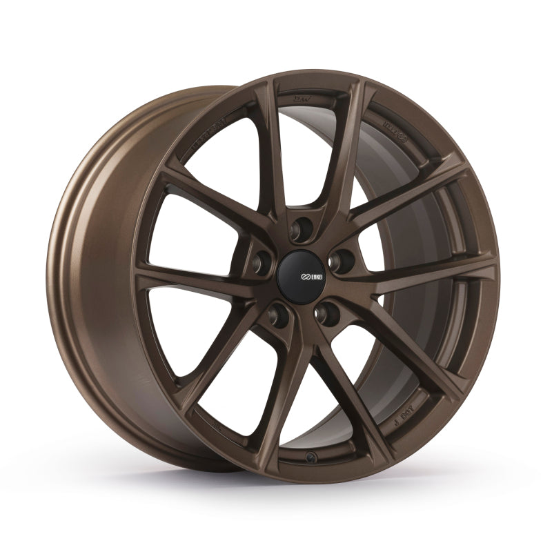 Enkei Helix 18x8.5 / 5x114.3 BP / 45mm Offset / 72.6mm Bore - Matte Bronze - 549-885-6545ZP