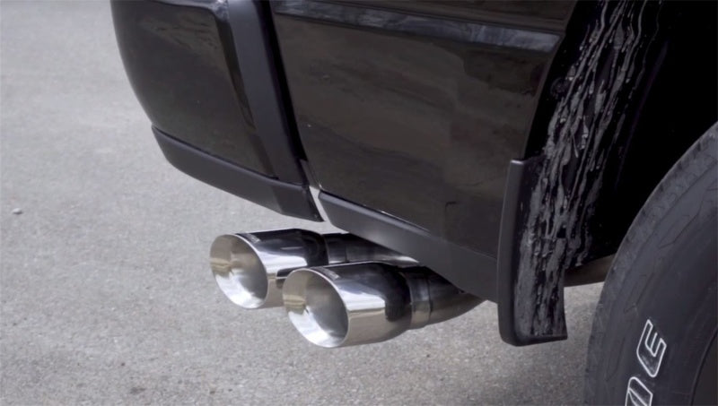 Corsa 19-24 Ram 1500 5.7L Crew Cab w/57in or 76in Bed Cat-Back Single Side Exit 4in PolishedDual Tip - 21036