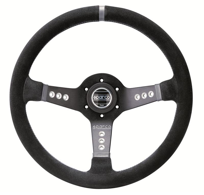 Sparco Strwhl L777 Suede Black - 015L800SC