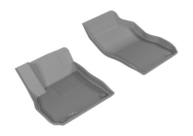 3D MAXpider 2017-2019 Buick Lacrosse Kagu 1st Row Floormat - Gray - L1BC03311501