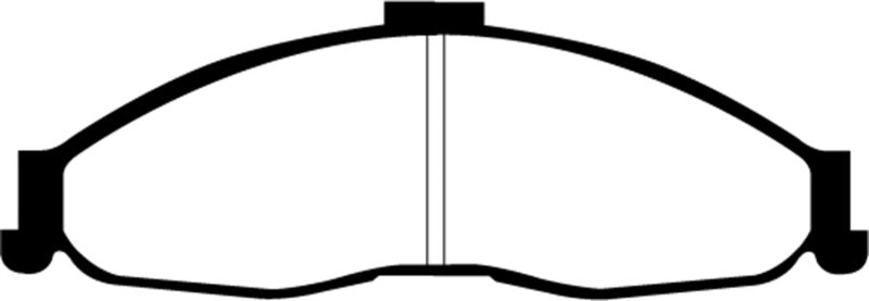 EBC 98-02 Chevrolet Camaro (4th Gen) 3.8 Greenstuff Front Brake Pads - DP21239