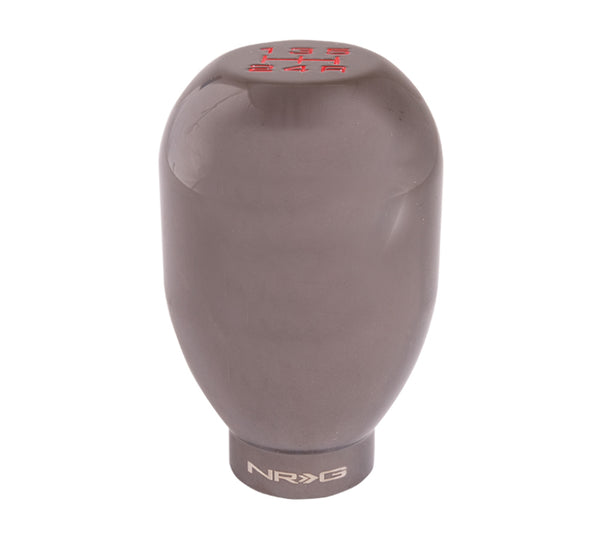 NRG Shift Knob 42mm - Black Chrome (5 Speed) - SK-100B/CH - front view