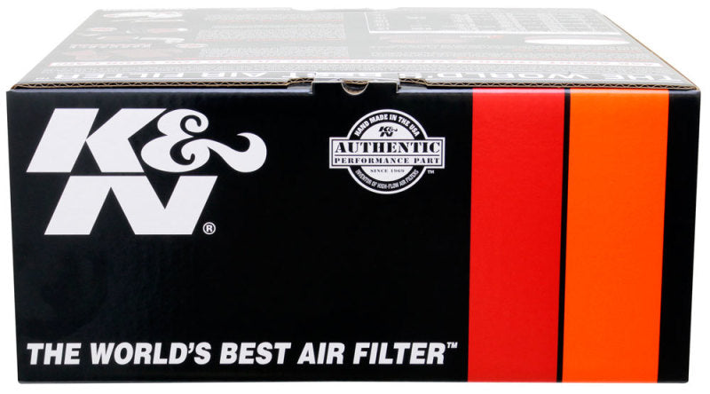 K&N X-Stream Top Assembly 12in ID 7.313in Neck Flange 5in Height - Red Filter - 66-3090 by K&N Engineering - rear view