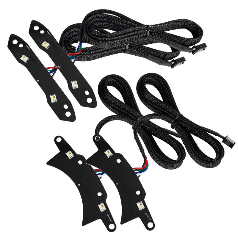 Oracle 15-21 Dodge Challenger RGB+W Headlight DRL Upgrade Kit - ColorSHIFT+W SEE WARRANTY - 1329-339