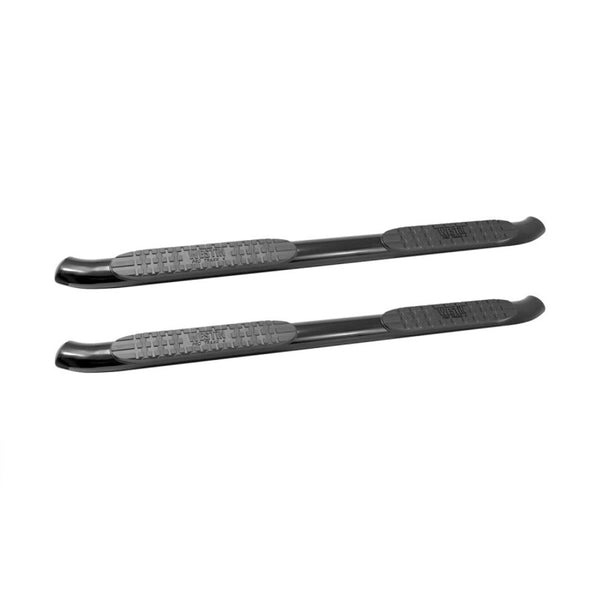 Westin 2005-2018 Toyota Tacoma Double Cab PRO TRAXX 4 Oval Nerf Step Bars - Black - 21-22775 for 2005-2023 Toyota Tacoma - fr