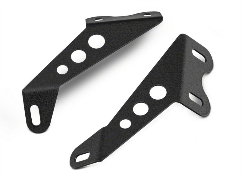 Raxiom 07-18 Jeep Wrangler JK 24-In Light Bar Hood Mounting Brackets - J106738