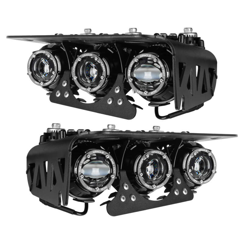 Oracle Lighting 21-24 Ford Bronco Off Road Laser and LED Fog Light Kit for Steel Bumper SEE WARRANTY - 5928-LZZ-001