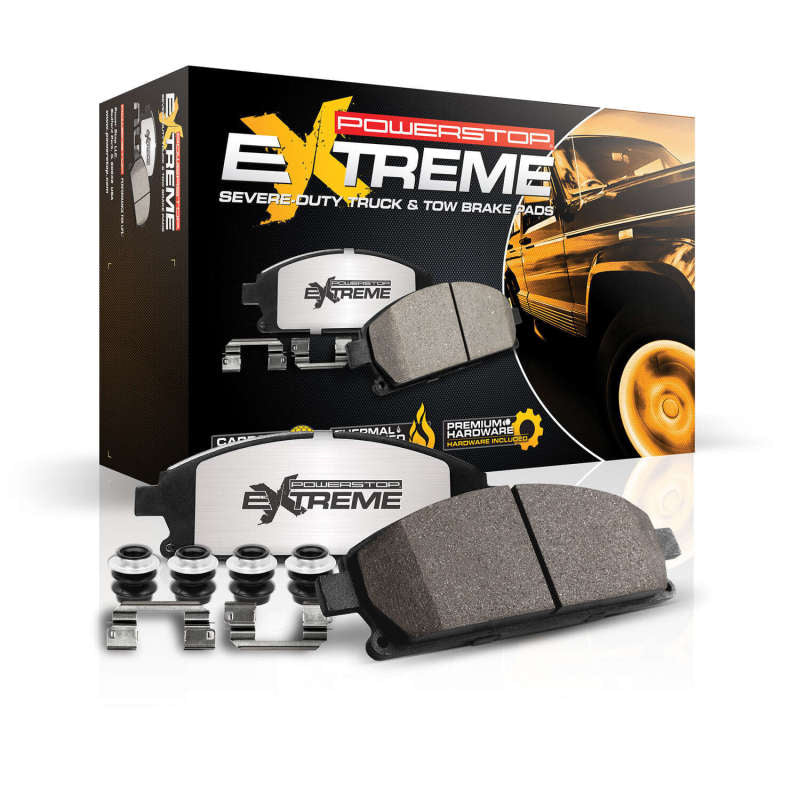 Power Stop 03-22 Toyota 4Runner Rear Z36 Truck &amp; Tow Brake Pads w/Hardware