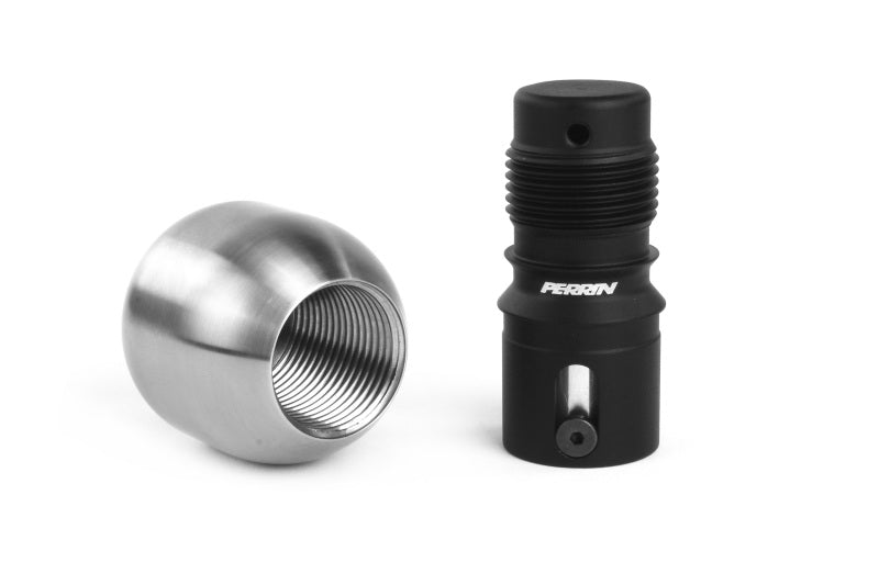 Perrin 2020+ Subaru Outback/Ascent (w/CVT) SS Barrel Shift Knob - 1.85in. / Brushed Finish - PSP-INR-141-2