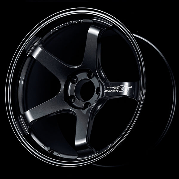 Advan GT Beyond 18x9.5 +38 5-114.3 Racing Titanium Black - YAQB8J38ETB by Advan