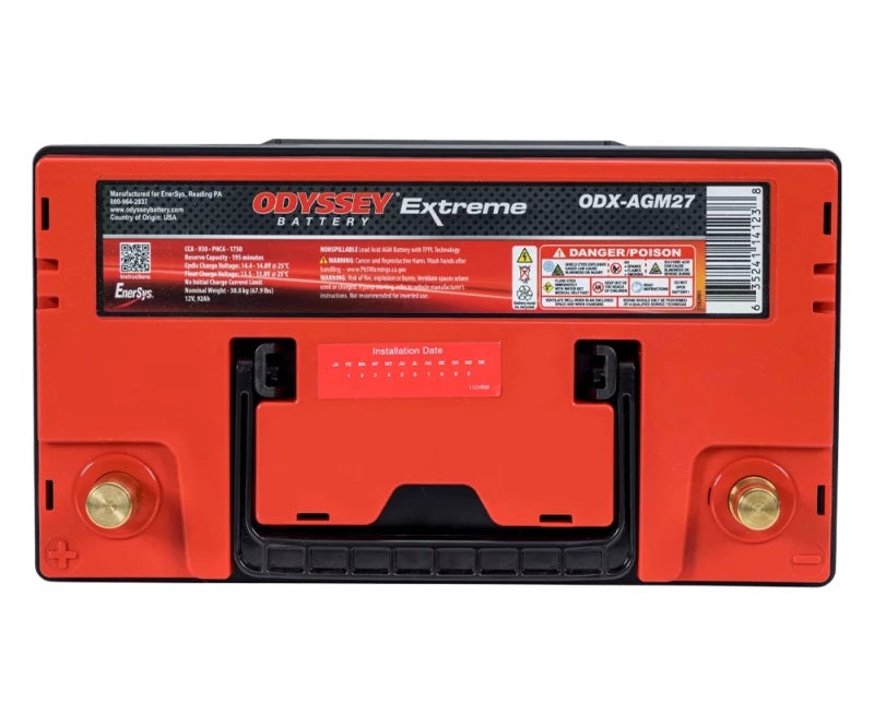 Odyssey Battery Heavy Duty &amp; Commercial Extreme AGM Battery (NSB-AGM27) - ODX-AGM27