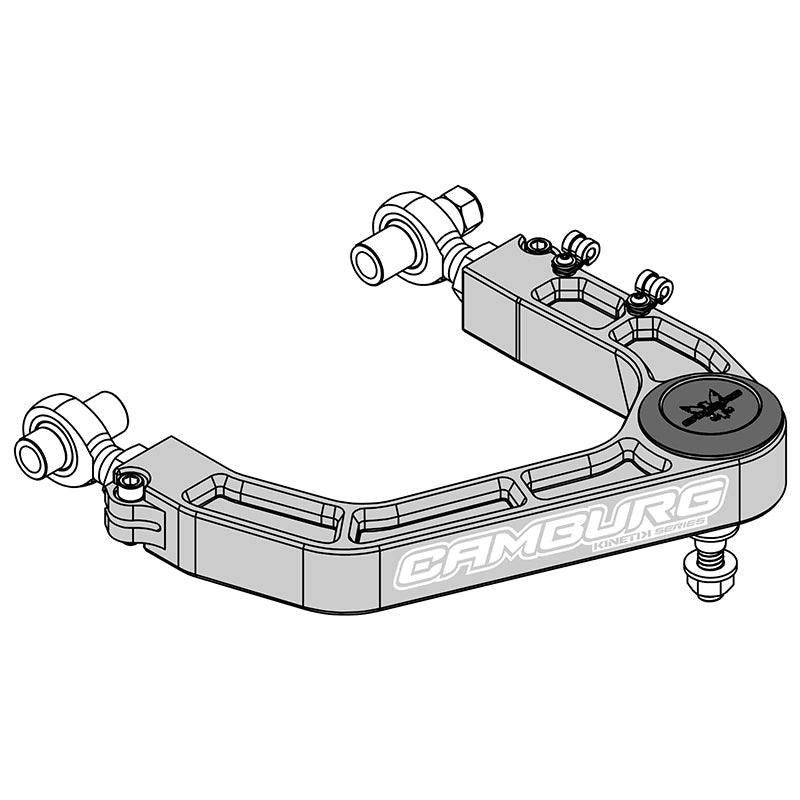 Camburg Toyota Tundra 2WD/4WD 07-21 KINETIK V2 Performance Billet Uniball Upper Arms (Gold)