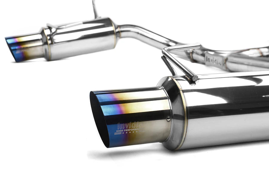 Invidia 10+ Legacy Dual N1 Single Layer Titanium Tipped Cat-back Exhaust