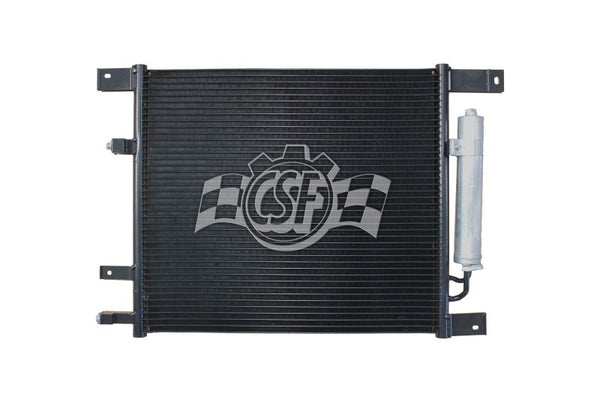 CSF 12-18 Nissan Versa 1.6L A/C Condenser - 10737 for 2012-2018 Nissan Versa