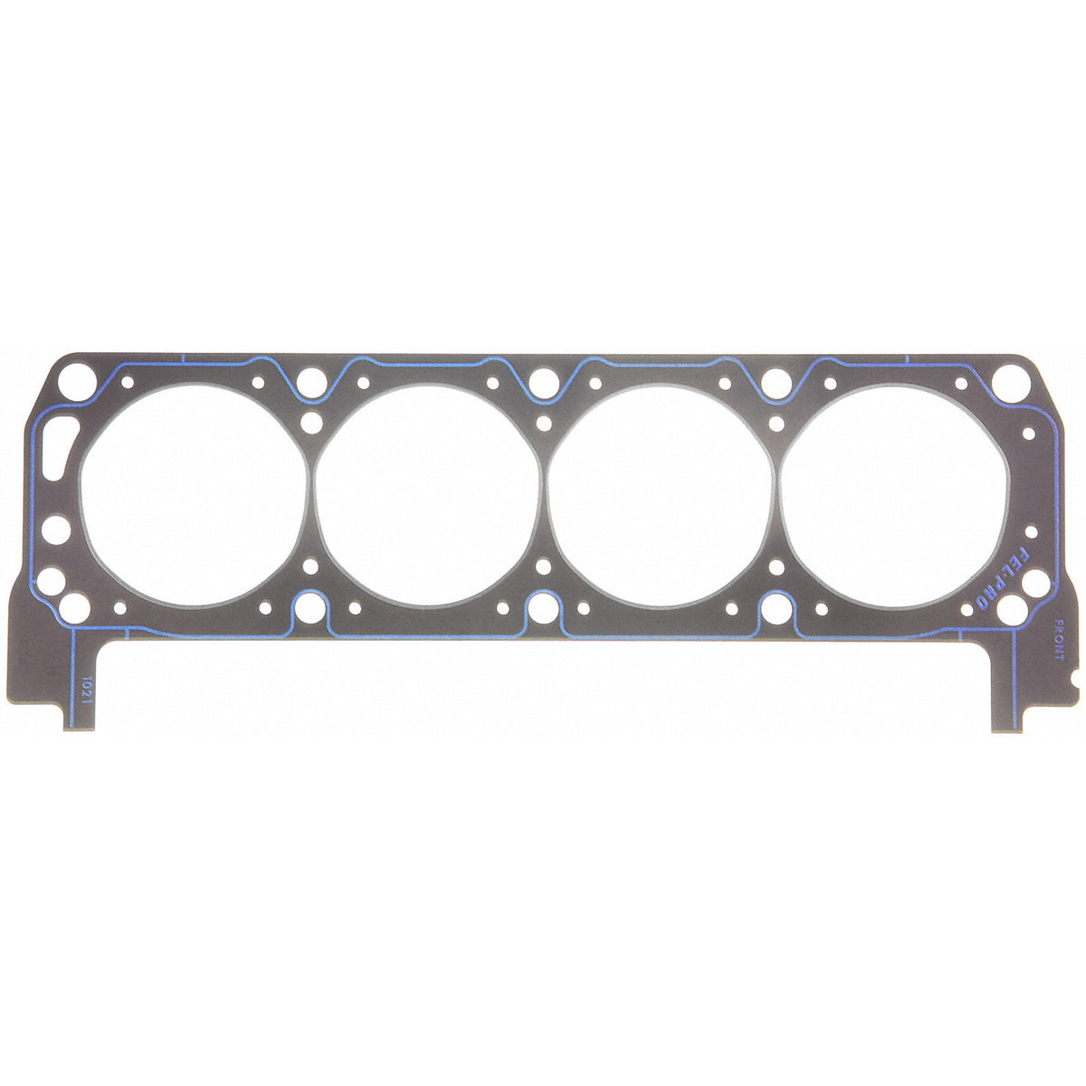 Fel-Pro 1021 Steel core laminate Engine Cylinder Head Gasket - front view